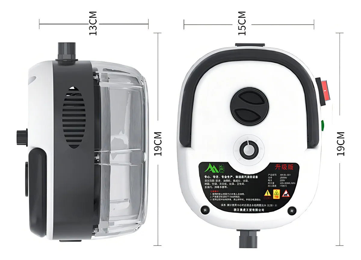 Limpiador a Vapor a Presión 2500W Portátil
