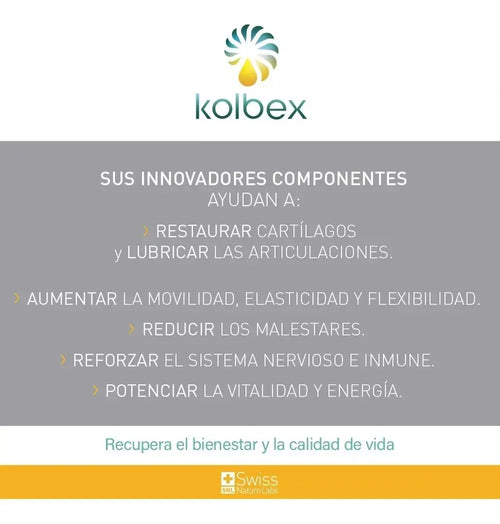 Kolbex — Suplemento con Proteína de Caracol, Vitamina C, B6 y Zinc