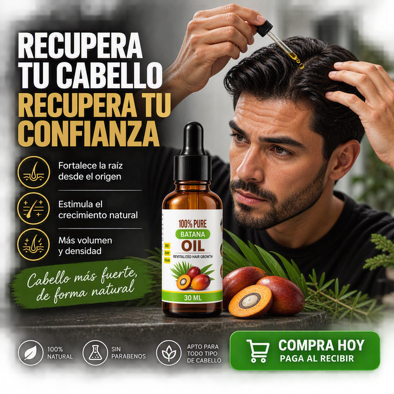 Aceite Batana Crecimiento Cabello 30 ml