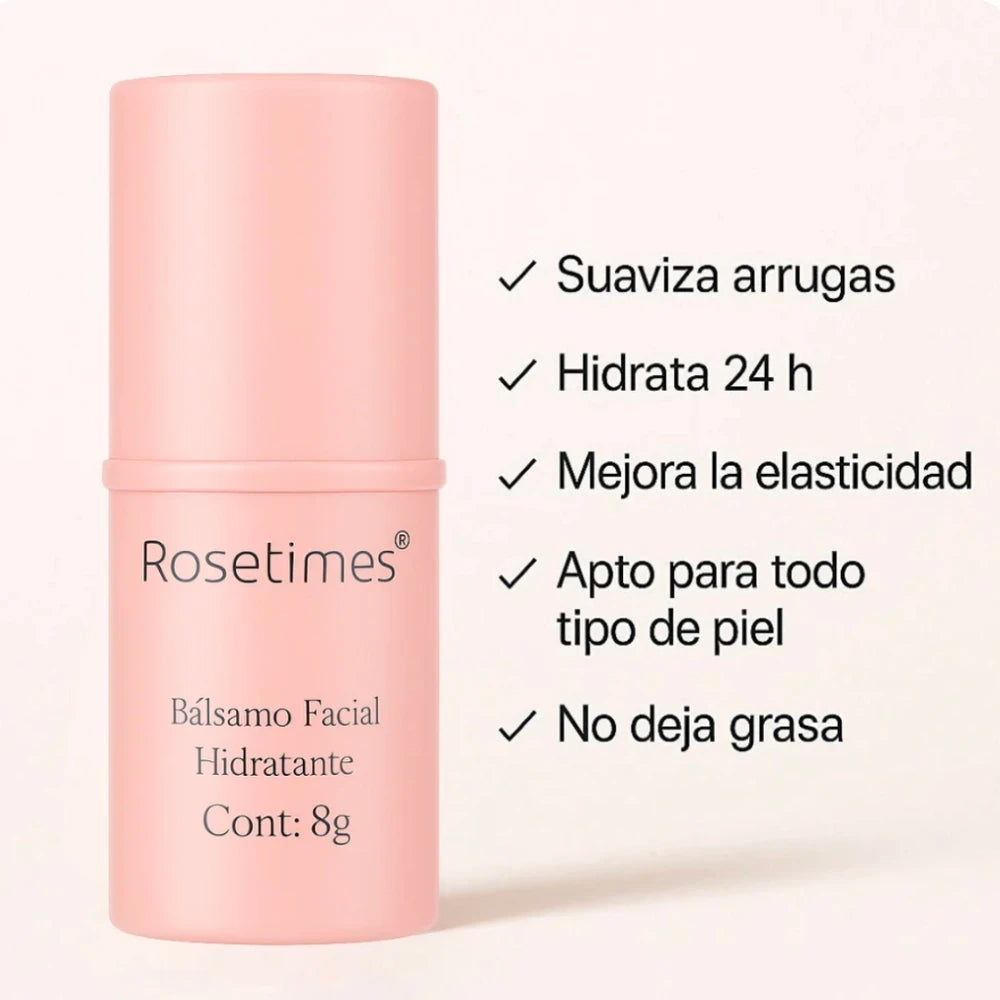 Bálsamo Facial Hidratante en Barra · Efecto Glow